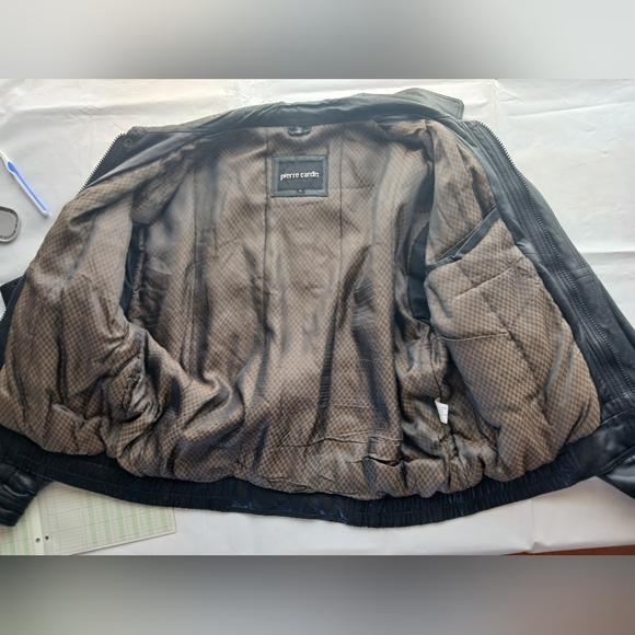 Pierre cardin leather man's jacket - Picture 2 of 12